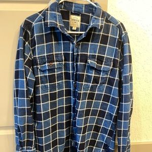Blue flannel